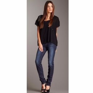 Joe’s Jeans Dark Blue Skinny Cigarette Jeans